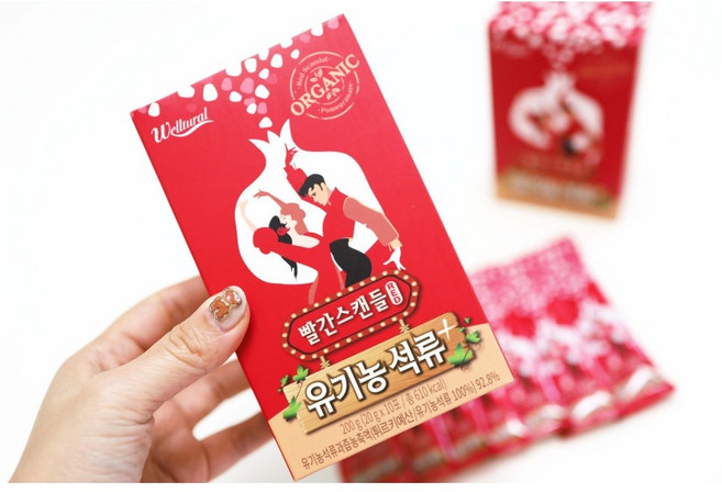 빨간스캔들 석류 콜라겐 젤리 유기농 석류 젤리, 200g