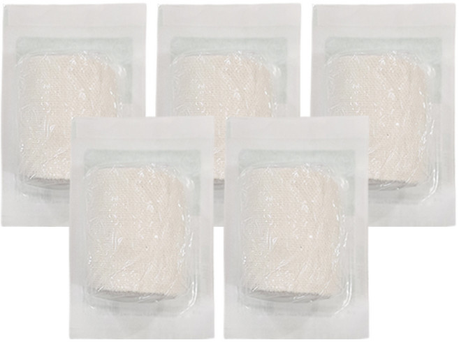 수성 멸균 탄력붕대 5cm, 5개, 1개입