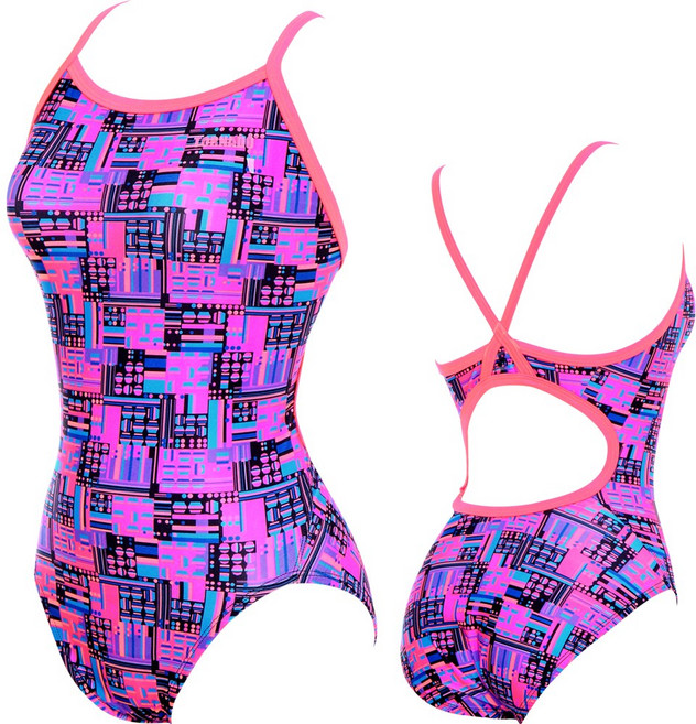 토네이도 여성 실내 원피스 탄탄이 수영복 RLS3903