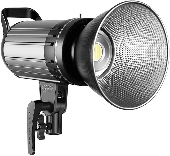 GVM Great Video Maker 100W 이중 색상 LED 비디오 조명 보웬 마운트 앱 컨트롤 랜턴 소프트박스 조도 조절 가능한 3200K-5600K CRI 9
