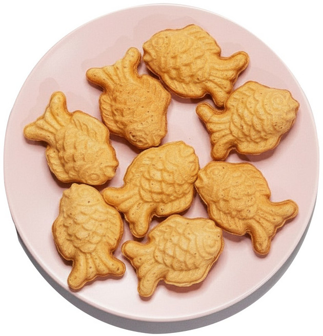 웰루츠 미니 붕어빵 슈크림(커스타드), 1개, 500g