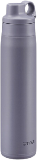 TIGER 虎牌 日本限定 夢重力彈蓋式保冷瓶 MTS-W075/W088 附吸管, 1個, 880ml, 灰紫色