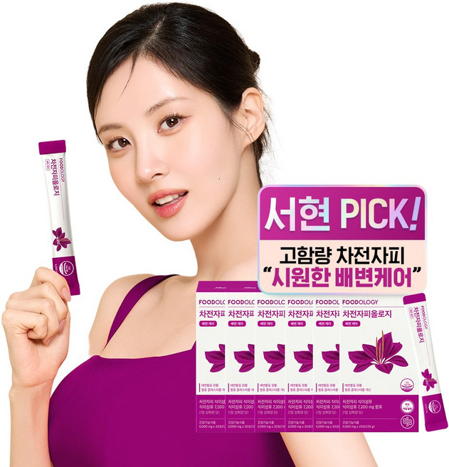 푸드올로지 차전자피올로지 쾌변 케어, 120g, 6개