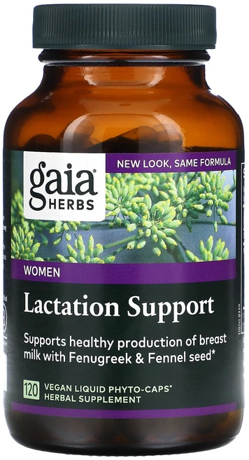 Gaia Herbs 여성용 수유 보충제 Liquid Phyto-Caps 베지 캡슐 120정, GaiaHerbs여성용수유보충제LiquidPhytoCa, 1개 - 쿠팡