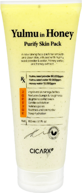 시카알엑스 율무인허니 퓨리파이 스킨팩 180ml 율무팩 모공케어 좁쌀 각질케어 쿨링진정 피부톤개선 피부결개선, 1개, 1개입