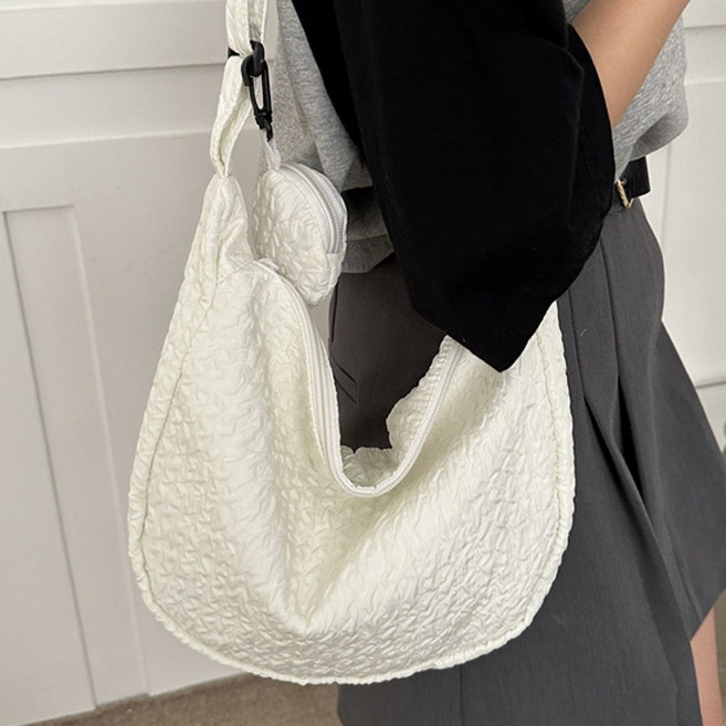 도도몰 여성 데일리 무지 가벼운 숄더 에코백