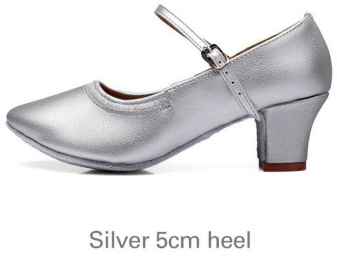 댄스화 댄스 초보 JI24211, 5, Silver 5cm