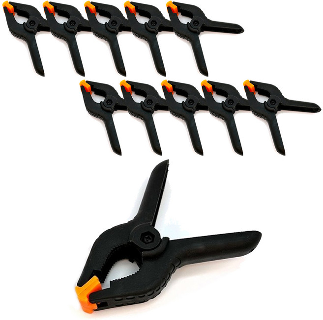 아이베란다 집게 핸디 클램프 스프링 클립 A형 규격, 10개