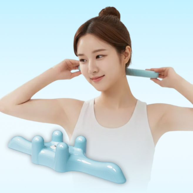 무브먼트 포인트바 꾹도리 스트레칭 바, 블루, 1개