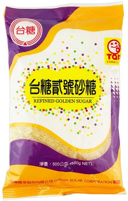 台糖 貳號砂糖, 1個, 500g,超取/店到店總重勿超過4.5kg