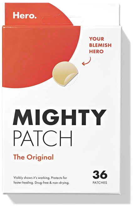 마이티 패치 여드름 히어로 오리지널 대용량 36패치 Mighty patch original blemish hero 36 patches, 1개, 36개입 - 쿠팡