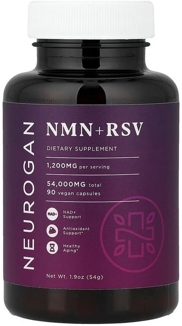Neurogan Health NMN + RSV 베지 캡슐 90정 NEG-55217, 1개, 1개 - 쿠팡