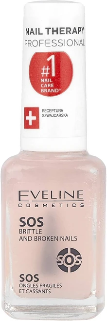 Eveline Cosmetics SOS 취하고 부러진 손발톱 종합비타민 컨디셔너 12ml(0.42fl oz), EvelineCosmeticsSOS취하고부러진손발톱종합, 1개, 12ml - 쿠팡