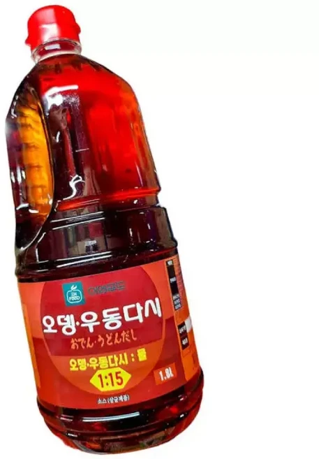 이엔푸드 오뎅 우동 소스 1.8L 6개 업소용 일식, 1개