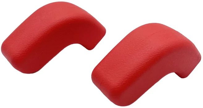 지프 프론트 범퍼 업그레이드 JK 및 2007-2023 랭글러용 기능성 견인 고리 커버 포함, 01 빠른, 01 Red