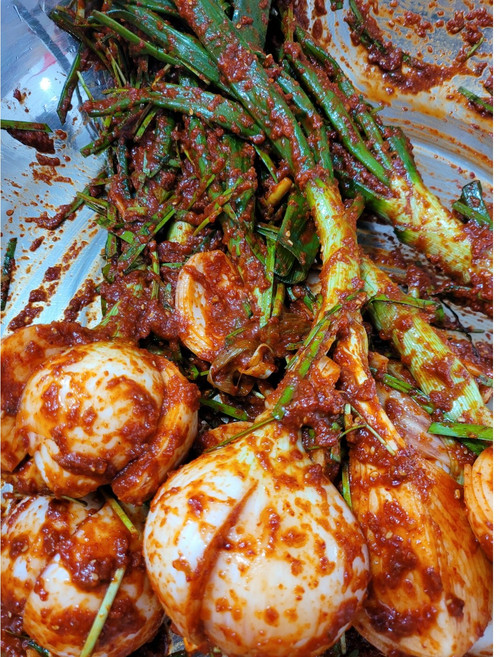 100%수제 국내산 재료로만든 목포소문난김치 목포식 양파줄기김치 1kg, 1개, 2kg