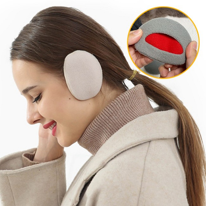1+1 흘러내리지 않는 귀따숩개 귀시림 걱정없는 방한 귀마개 귀덮개 귀도리
