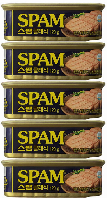스팸 클래식, 120g, 5개
