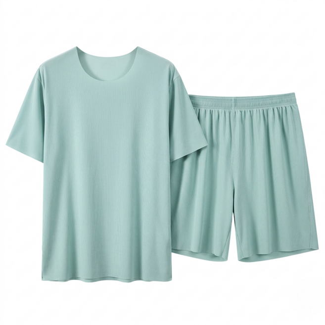 바디스윗 냉감 주니어 여름 잠옷 상하 세트