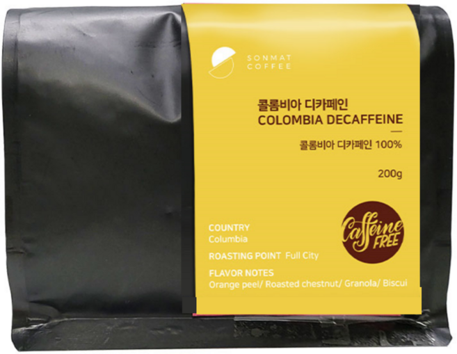 콜롬비아 싱글오리진 당일로스팅 (분쇄도 선택가능) 손맛커피 디카페인, 500g, 1개, 더치