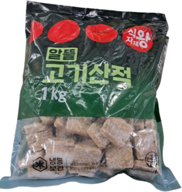 식자재왕 알뜰 고기산적, 2개, 1kg