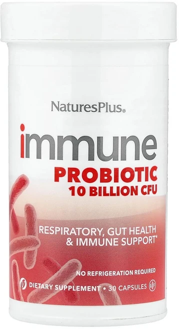 NaturesPlus 프로바이오틱 100억 CFU 캡슐 30정, 1개 - 쿠팡