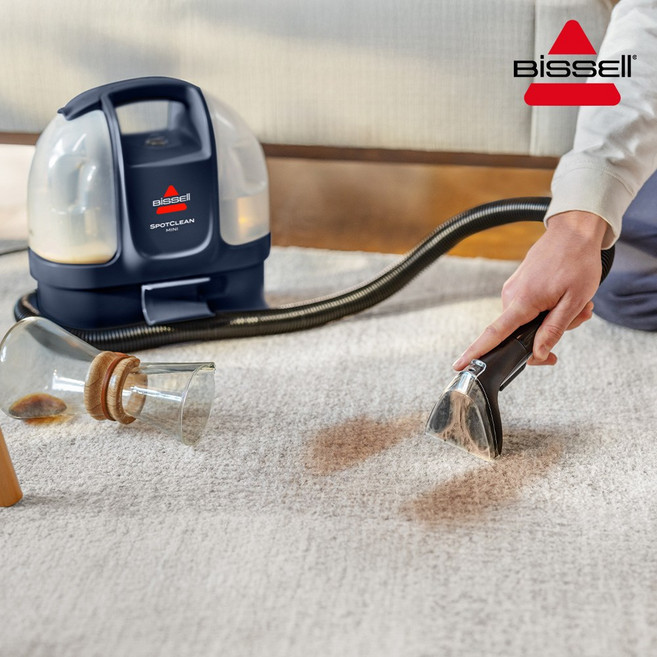 비쎌 스팟클린 미니 4103S 반려동물 습식 청소기, 네이비