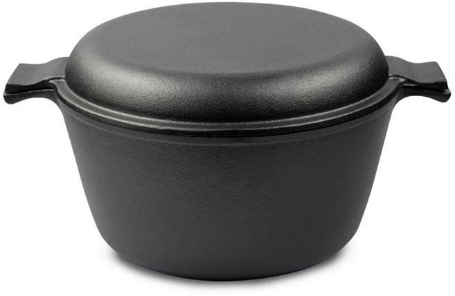 롯지 솥밥냄비 무쇠솥 프리시즌드 5쿼트, 1개, 5 Quart