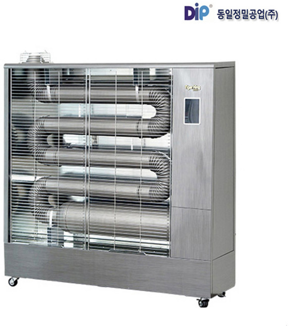 동일정밀 타이거킹 온풍팬 TKH-190FSD 50형 원적외선 튜브 히터 리모컨 난로 등유 석유 현장 공장 가정 업소용