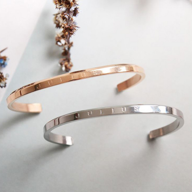 [쥴리어스] 주얼리 뱅글 커프 팔찌 JUBG