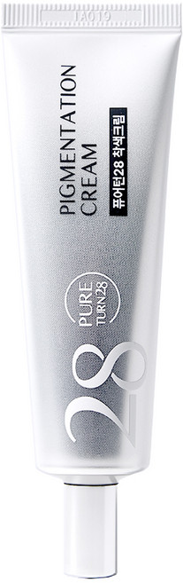 퓨어턴28 착색크림 미백 화이트닝 50ml 착색전용크림 색소침착, 1개