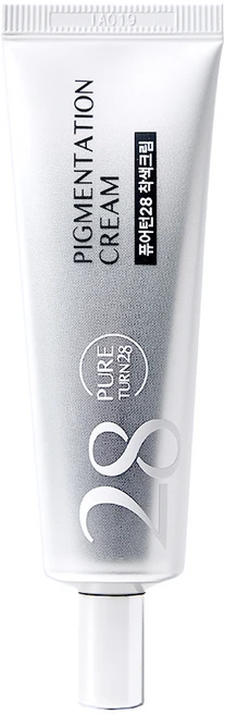 퓨어턴28 착색크림 미백 화이트닝 50ml 착색전용크림 색소침착, 1개 - 쿠팡