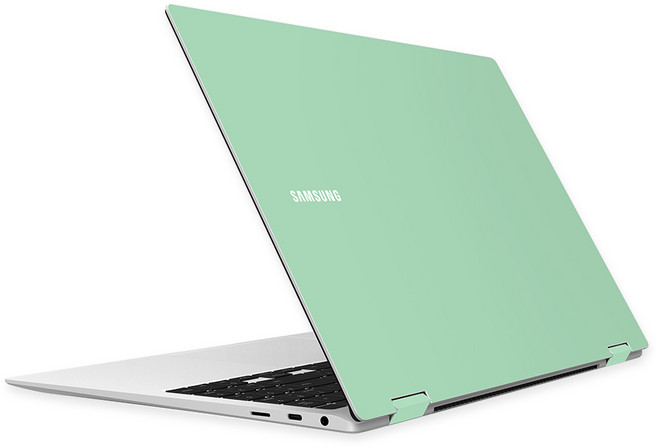 알럽스킨 갤럭시북2 프로 15인치 디자인 노트북 상판 스킨 NT950XED, 피스타치오, 1개