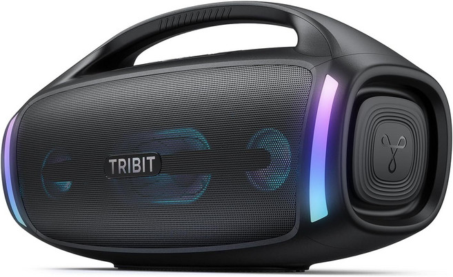 Tribit Bluetooth Speaker StormBox Blast 2 200W 휴대용 무선 스피커 30시간 재생, 단일구성
