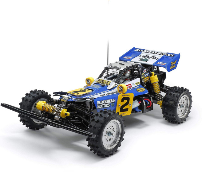 타미야 110 전동 RC 카 시리즈 No.710 110RC 핫 샷 II BLOCKHEAD MOTORS 58710