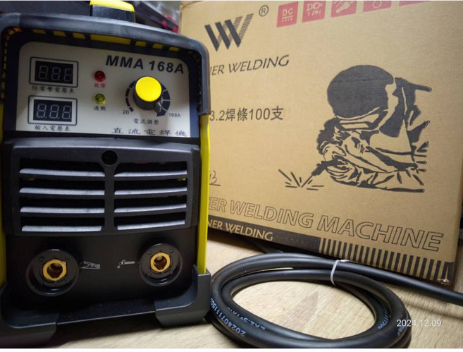 WINNER WELDING MMA168 變頻式電焊機, 1個, 含稅單主機 (不含地焊夾)