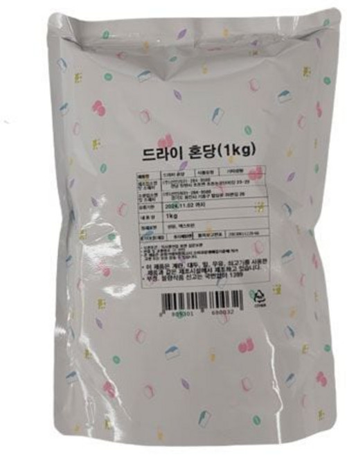 코팅용 설탕 글레이즈 드라이 혼당 1kg, 1개