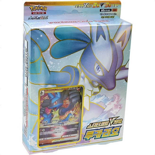 포켓몬카드 소드앤실드 스타터세트 루카리오, 1개