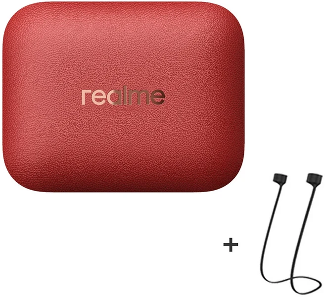새로운 오리지널 Realme Buds Air7 Pro 이어버드 53dB ANC 블루투스 5.4 이어폰 헤드폰 IP55 LHDC 고해상도, 07 Red Add Rope