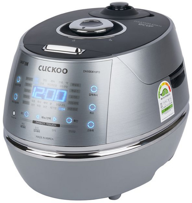 쿠쿠 6인용 IH전기압력밥솥, 실버, CRP-DHXB0610FS
