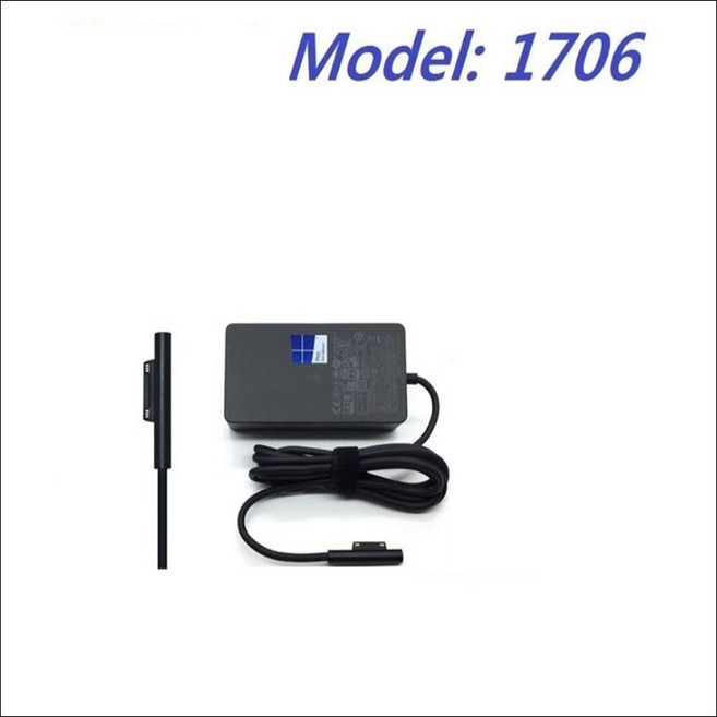 Microsoft 65W 마아크로소포트 서피스 프로 7 i5 i7 어댑터 충전기 65W 15V-4.0A ( 1769 1873 1703 1705 1866 1706 ), 1개