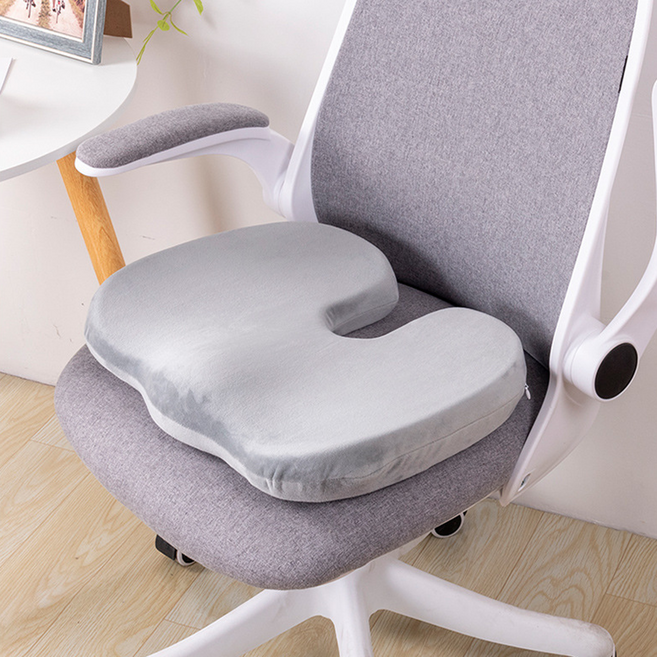 데일온 압력 분산 꼬리뼈 방석, 1개, 그레이