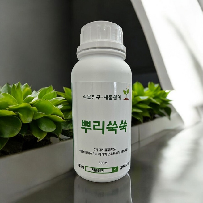 식물영양제 뿌리발달 비료 뿌리쑥쑥 500ml 실내외식물, 1개