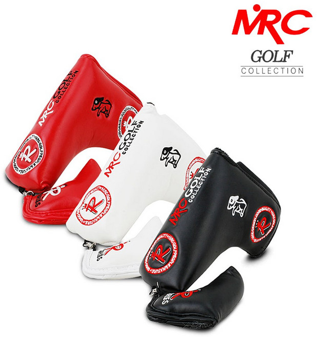 엠알씨골프 일자형 퍼터커버 MRPC-1301, 블랙