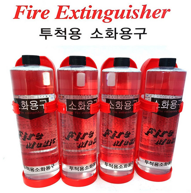 신기술 투척용소화용구 화이어매직 4세트, 1개, 파이어매직 (본품4개+거치대4개)