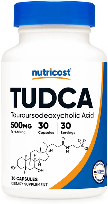 뉴트리코스트 투드카 Tudca 500mg 30캡슐, 30회분, 1개 - 쿠팡