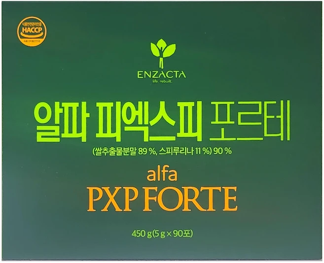 엔잭타 알파 피엑스피 포르테 다이어트식품, 90개, 5g - 쿠팡