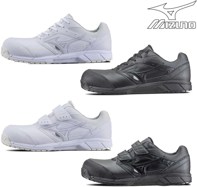 미즈노 올마이티 CS 벨크로 경량 작업화 안전화 택배신발 C1GA1711