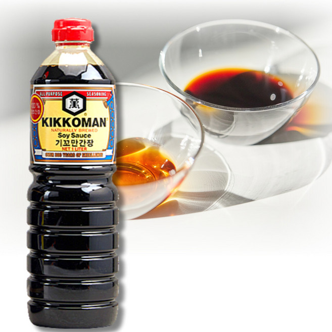 기꼬만 양조간장, 1L, 7개