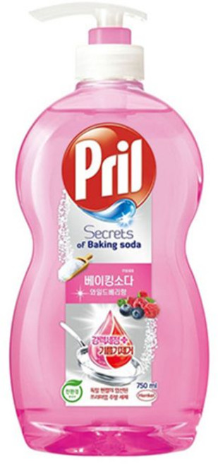 프릴 베이킹소다 주방세제 와일드베리 750ml, 1개